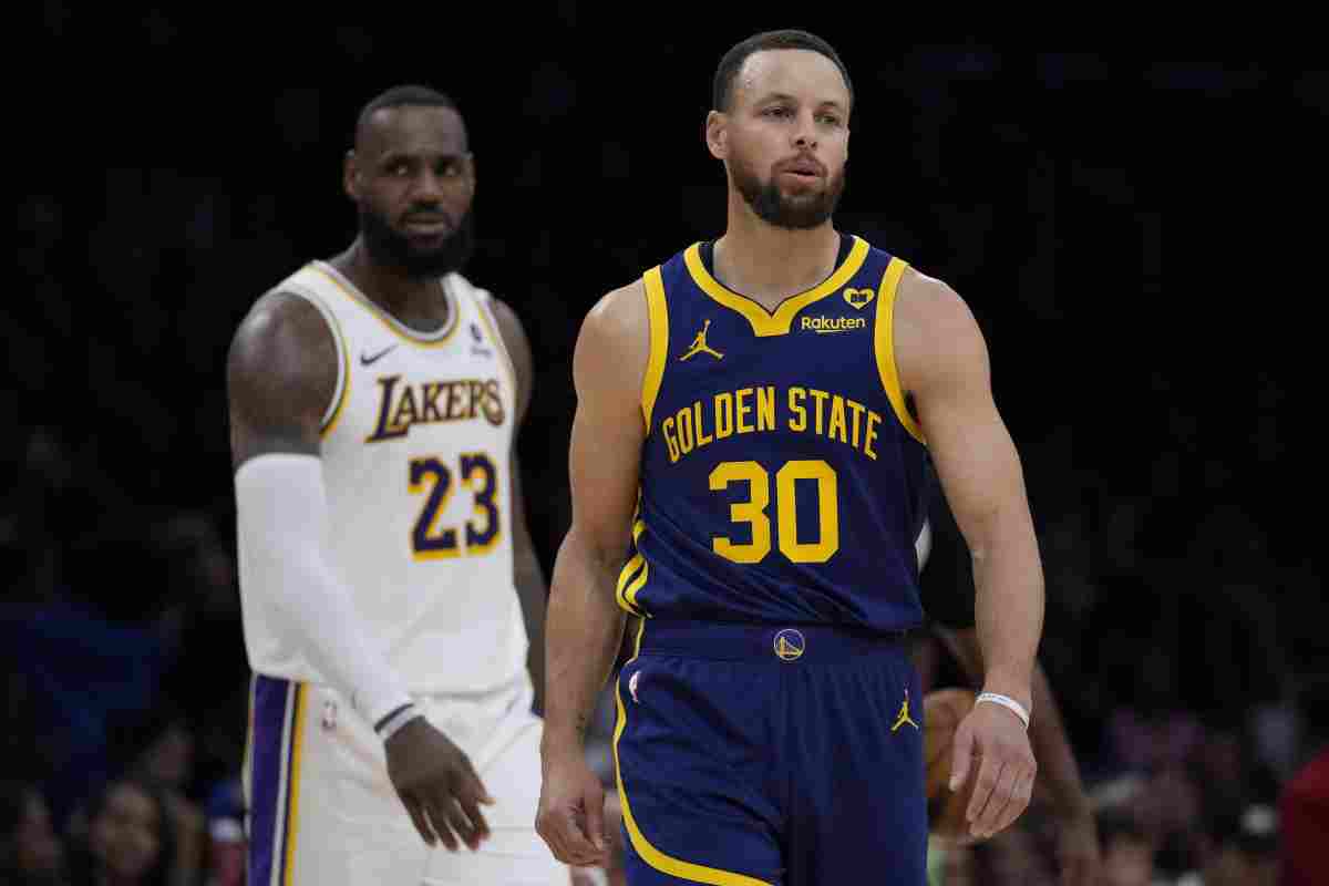 LeBron e Curry in squadra insieme