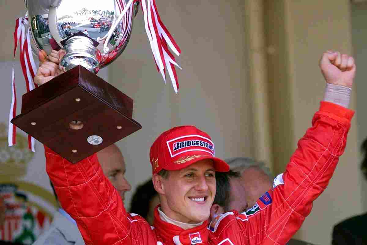grandi ricordi per Schumacher