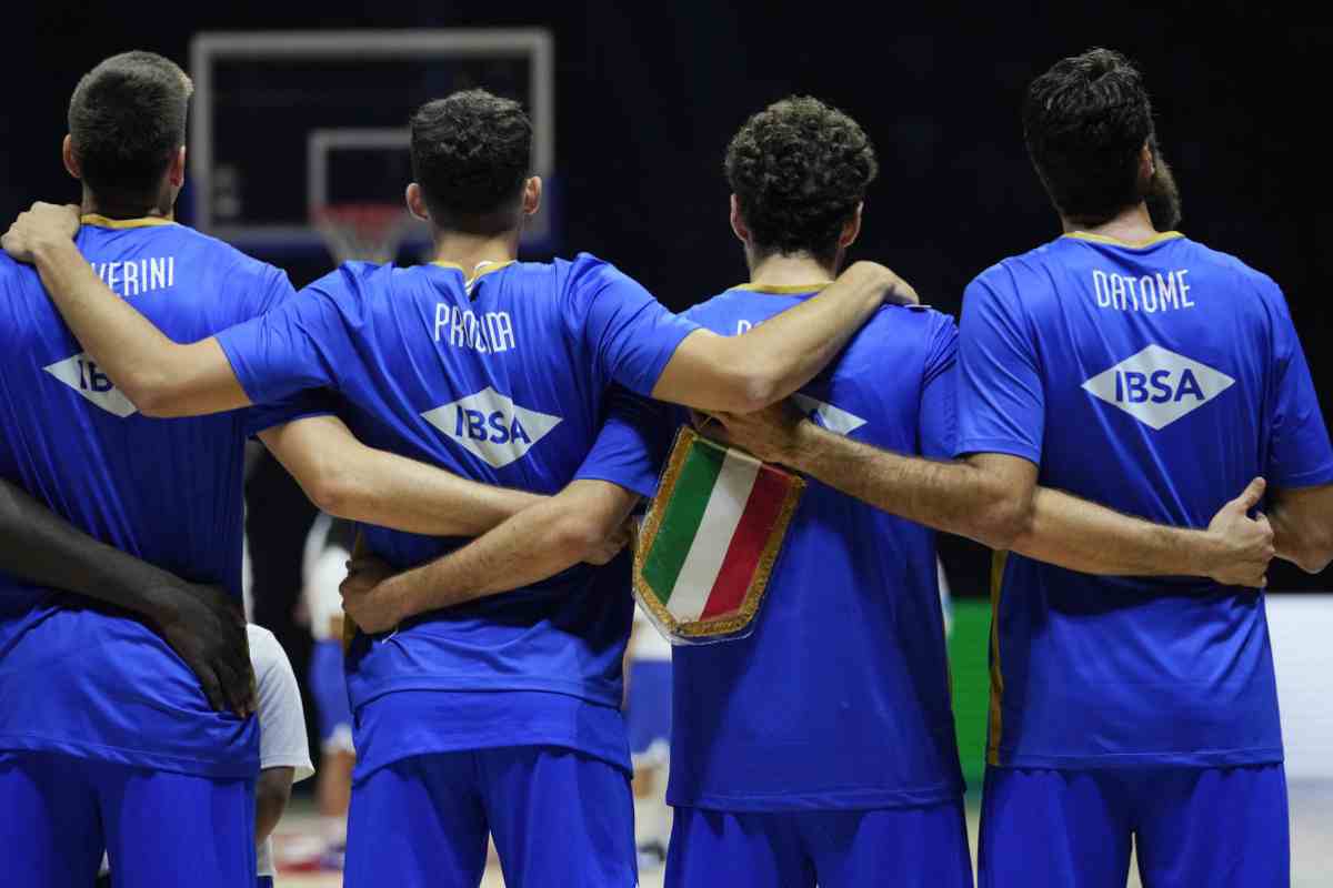 Italia gelata: ansia per il basket in vista delle Olimpiadi