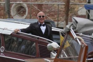 Jeff Bezos a Venezia