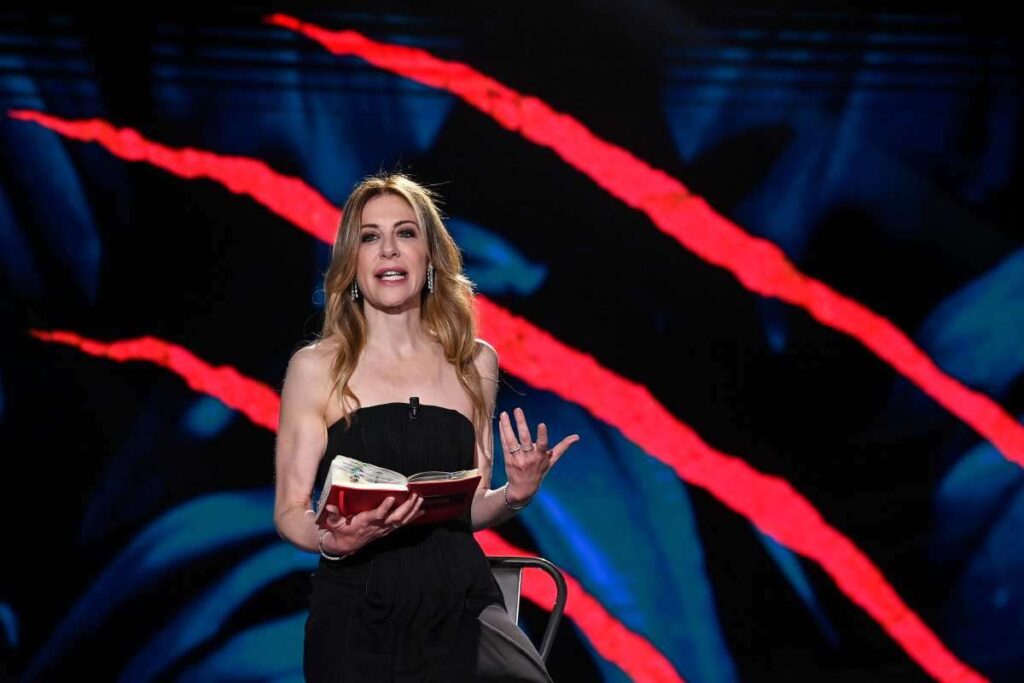 Francesca Fagnani a Belve