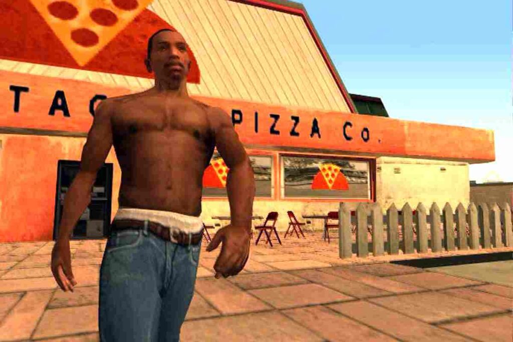 Uno screen di GTA San Andreas