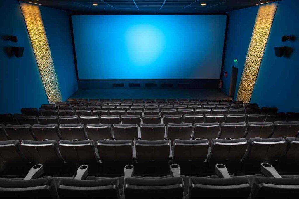 Una sala cinematografica