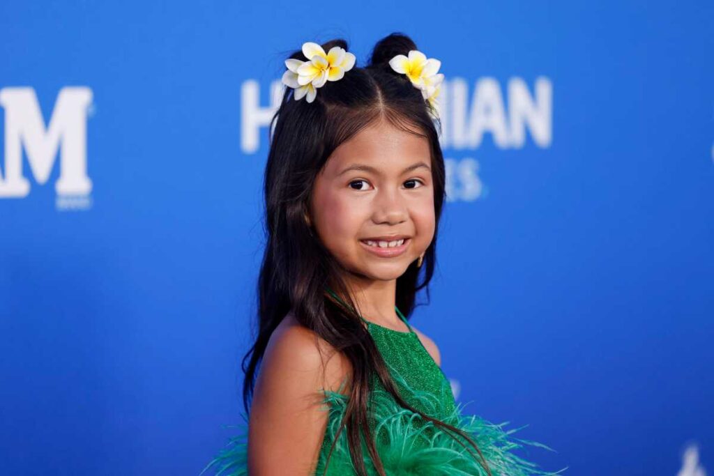 Maia Kealoha alla premier di Lilo & Stitch