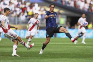 Pio Esposito in campo