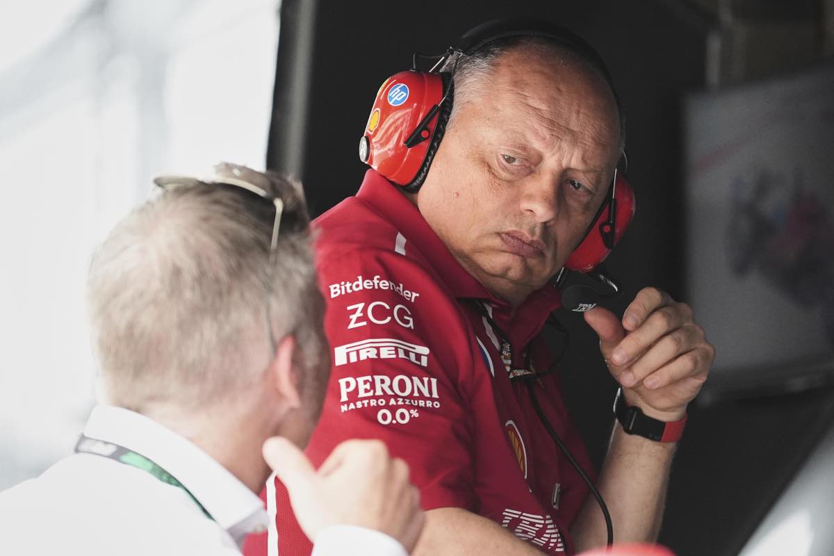 Fred Vasseur, team principal Ferrari