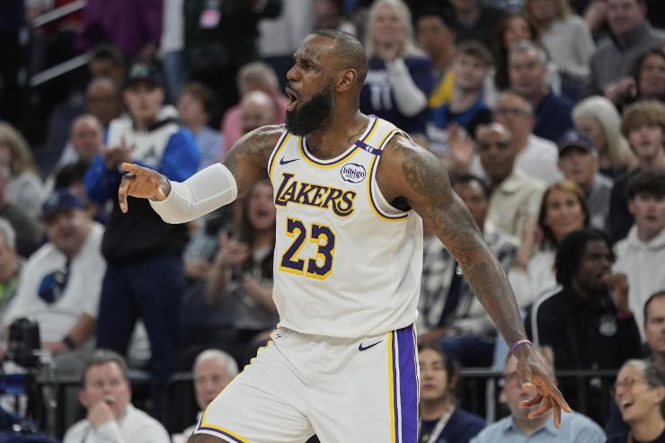 LeBron James durante una partita