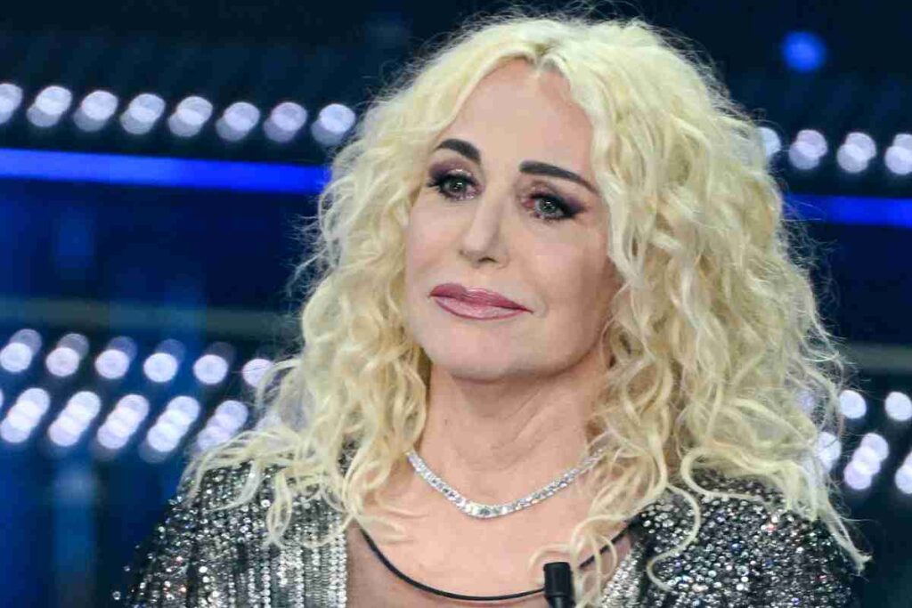 Antonella Clerici triste