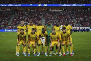 Giocatori Milan in campo