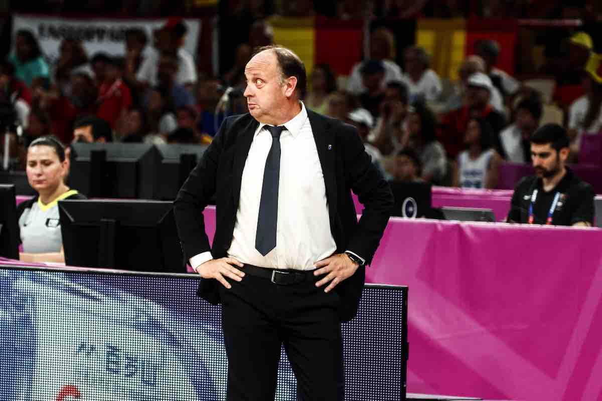Andrea Capobianco durante una partita