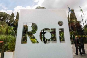Logo Rai in Viale Mazzini