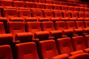 Sediolini rossi cinema