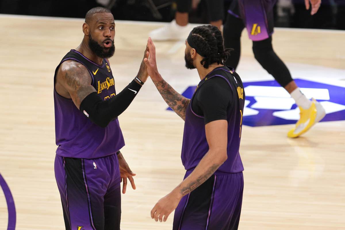 Lebron James e Anthony Davis