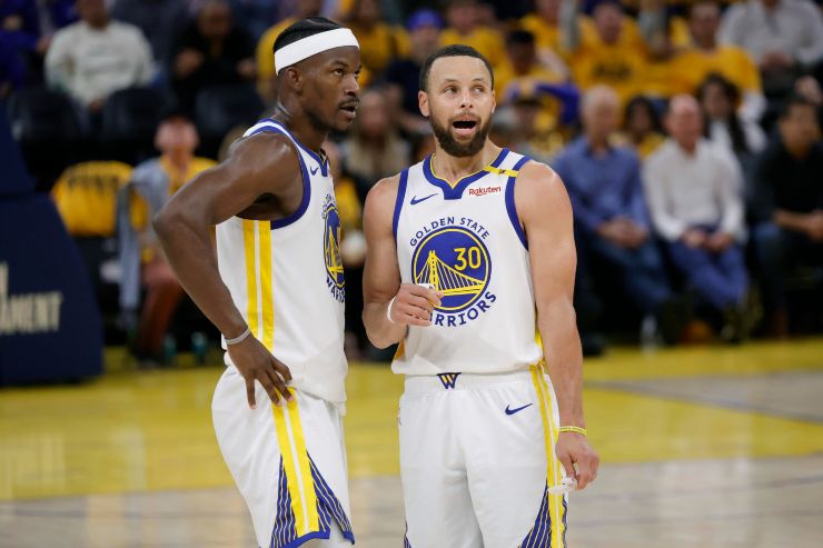 Jimmy Butler e Curry
