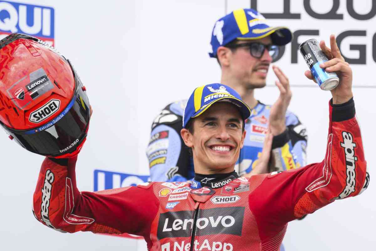 Marquez sorridente