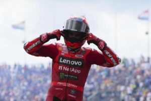 Marquez in pista
