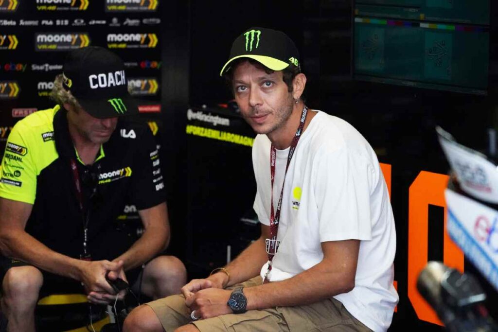 Valentino Rossi spiazzato