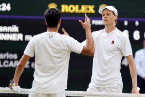 Jannik Sinner e Carlos Alcaraz