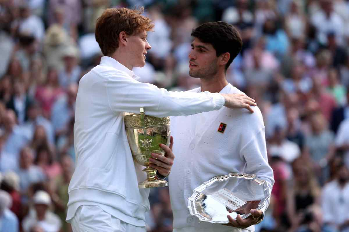 Jannik Sinner e Carlos Alcaraz