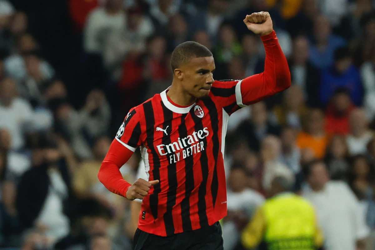 Thiaw con la maglia del Milan